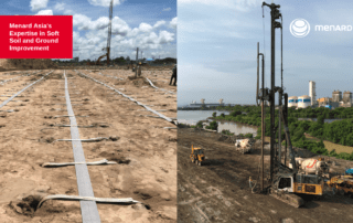 Ground improvement methods are employed to enhance the ground's stability, stiffness, strength, and load-bearing capacity to mitigate the risks associated with soft soil conditions.
