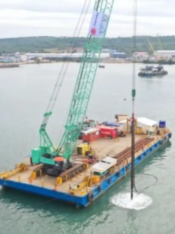 Cambodia | Sihanoukville Port Expansion with VIbro Compaction 2