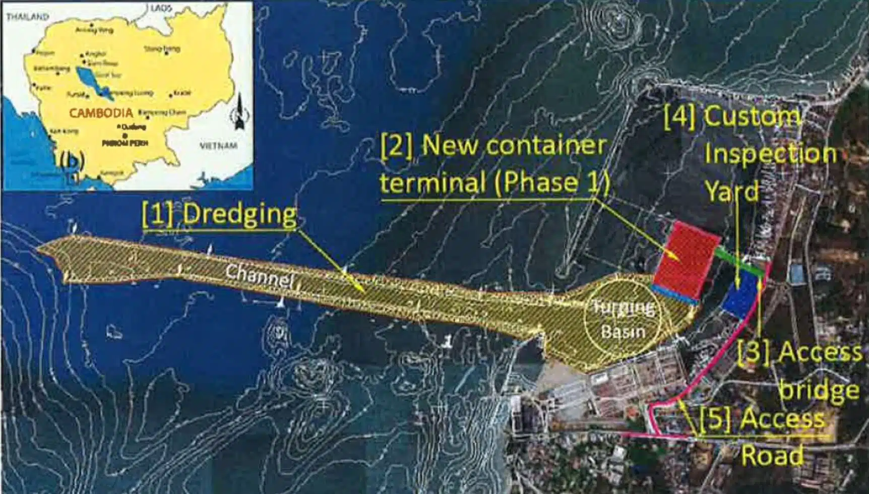 Cambodia | Sihanoukville Port Expansion with VIbro Compaction Cambodia | Sihanoukville Port Expansion with VIbro Compaction